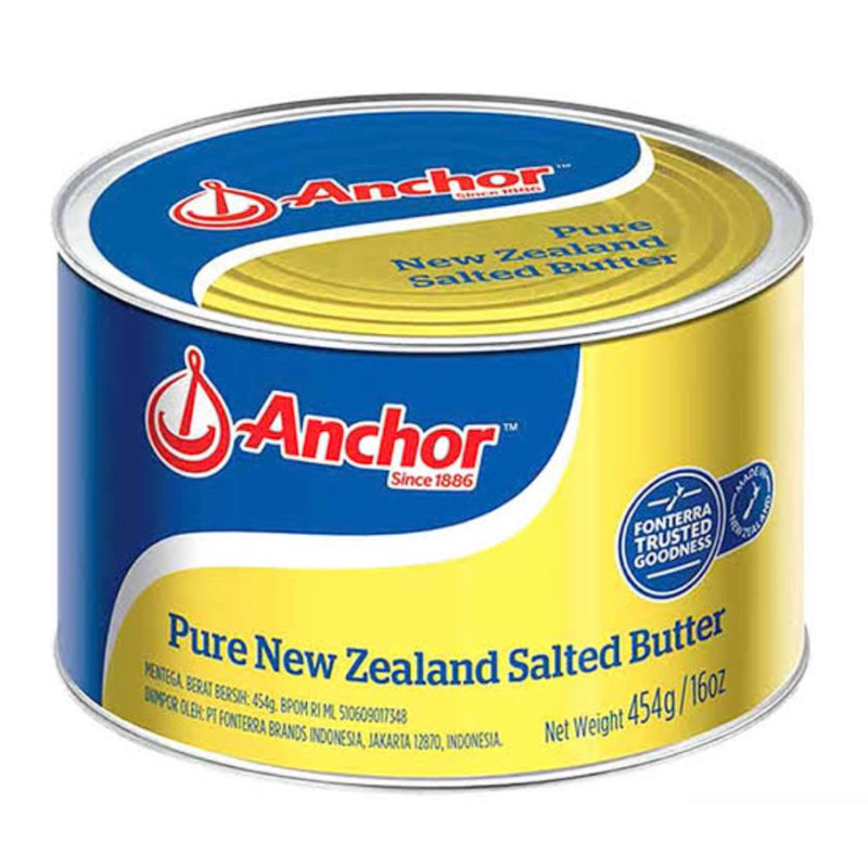 

Butter Anchor Pure New Zealand Salted butter 454 gram (BUKAN REPACK)