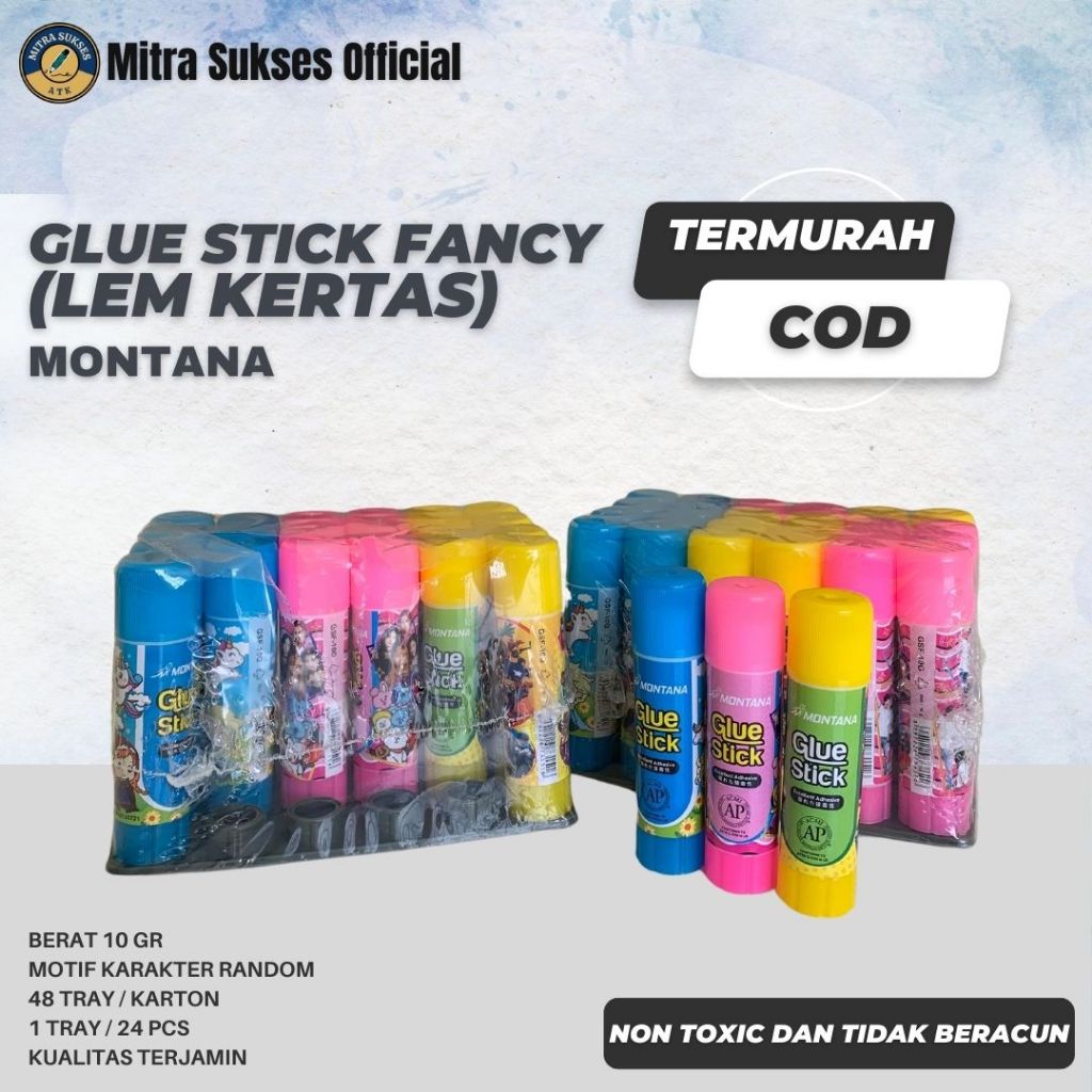 

Glue Stick FANCY MONTANA 1 Pack (24 pcs)