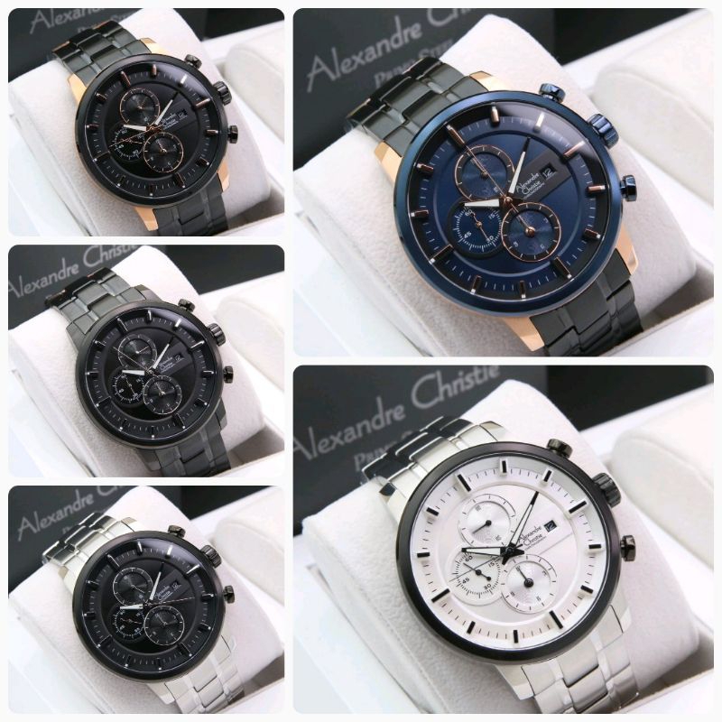 JAM TANGAN PRIA ALEXANDRE CHRISTIE AC 6323 / AC6323 / 6323 ORIGINAL