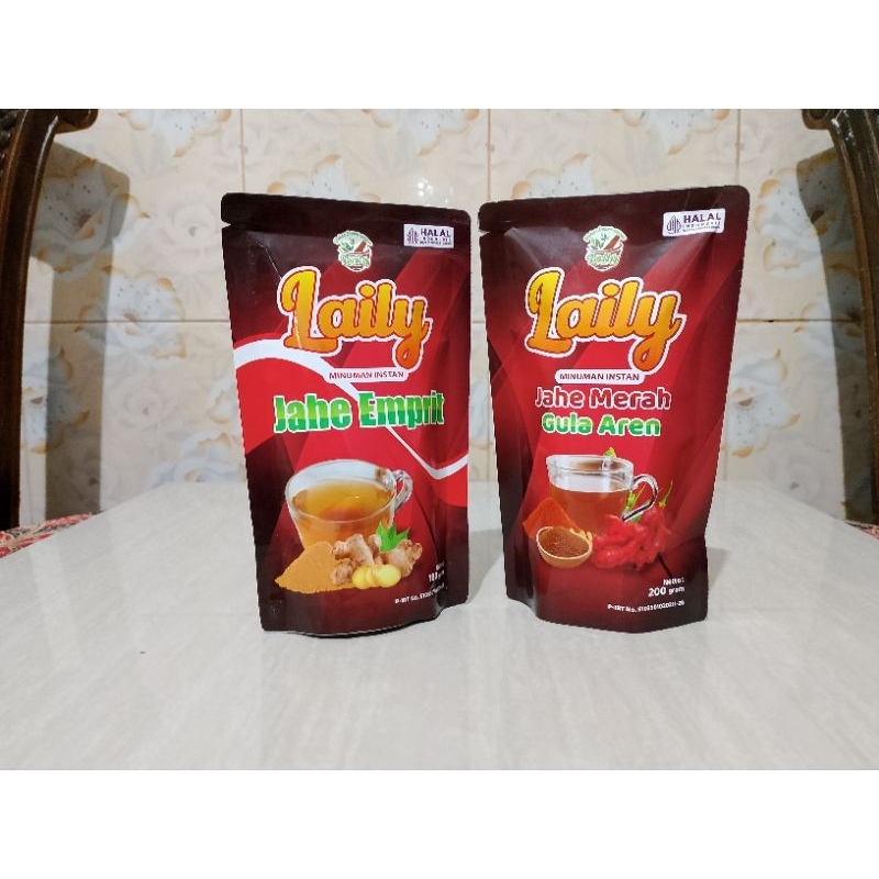 

laily minuman instan jahe emprit 180g