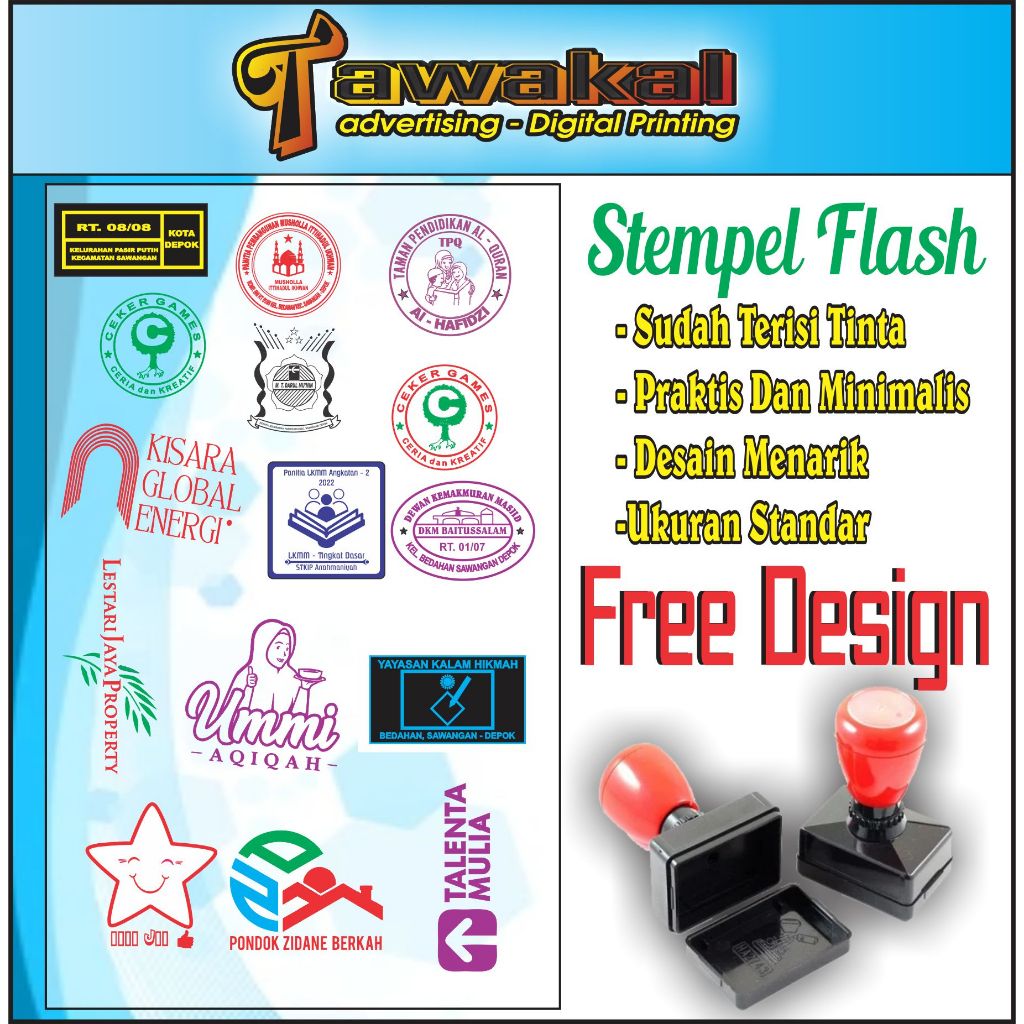 

Stempel - Stempel flash free Design