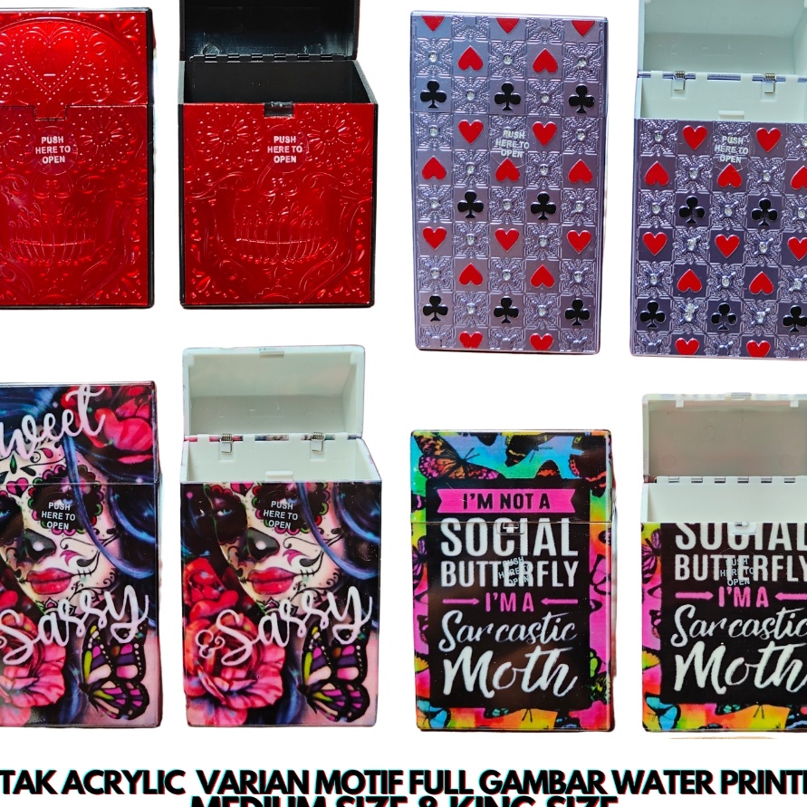 

KF7 PROMO KOTAK ACRYLIC TEBAL ELEGAN FULL GAMBAR WATER PRINTING GROSIR MURAH