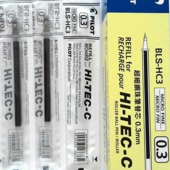 

KP8 Refill Isi Pulpen Hitech Pilot 3mm 1pak12pcs