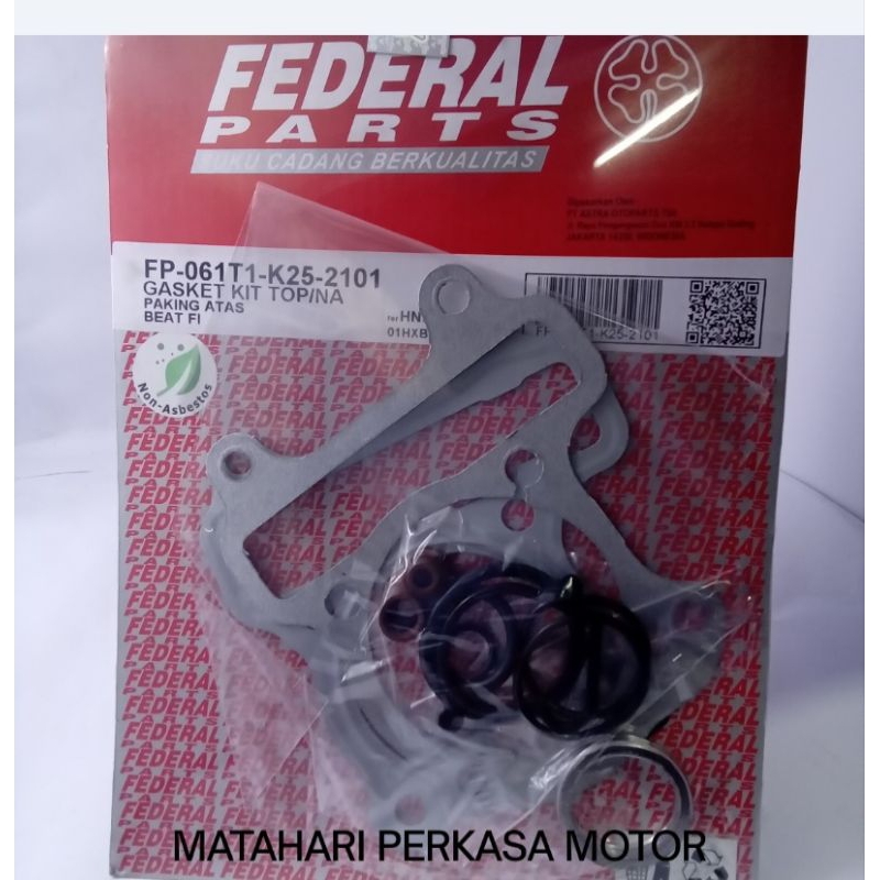 Paking Topset Federal Motor Beat F1 (k25)