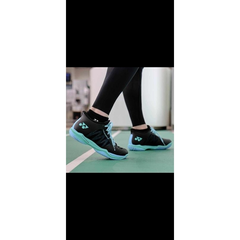 sepatu badminton yonex shb comfort Z3 black/mint