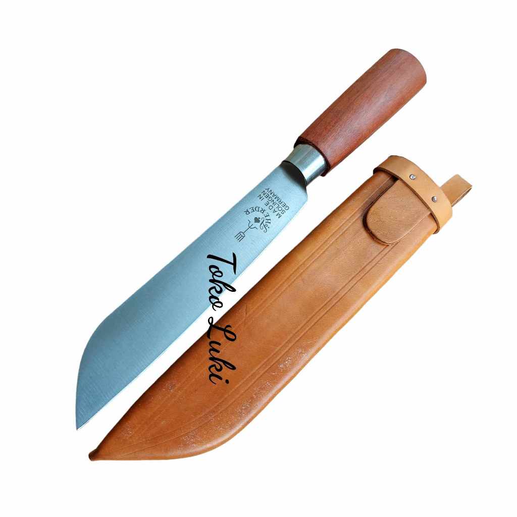 Pisau Cap Garpu Ori Potong Daging Sembelih Herder Solingen Jerman 7"