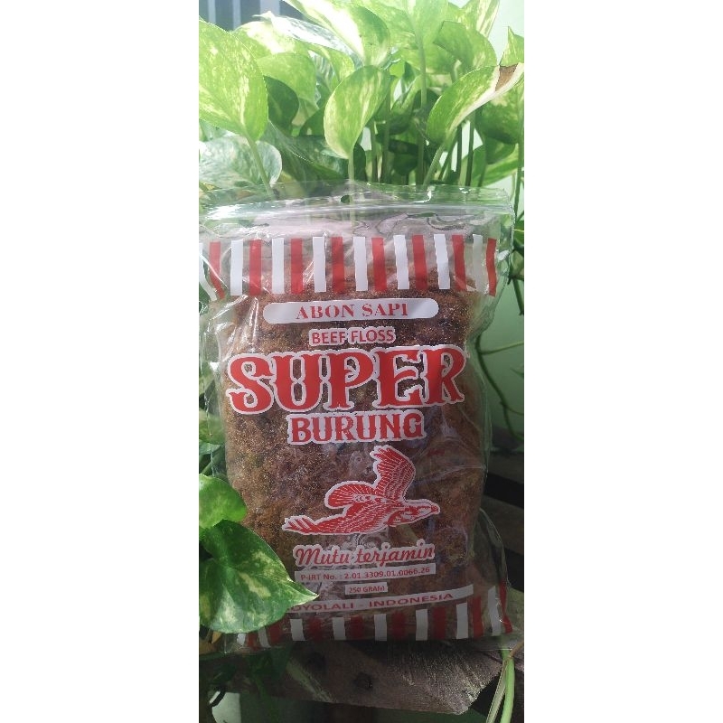 Abon Sapi Super Cap Burung Asli Boyolali