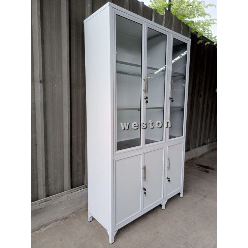 LEMARI BUKU RAK BUKU ALUMUNIUM TEBAL