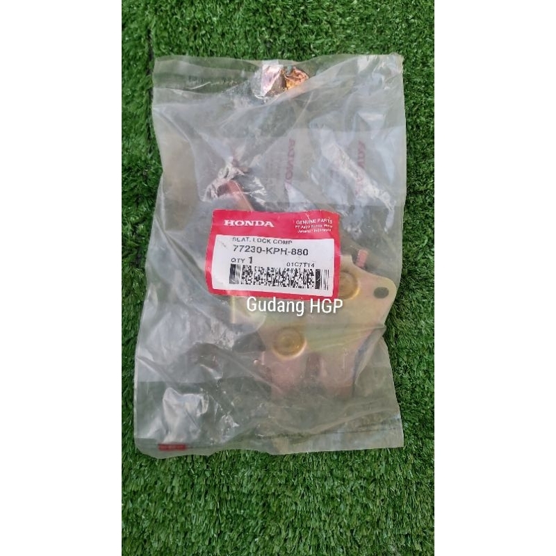 Seat Lock Comp Dudukan Kunci Jok Honda Karisma X D 77230-KPH-880 Ori Honda Genuine Parts