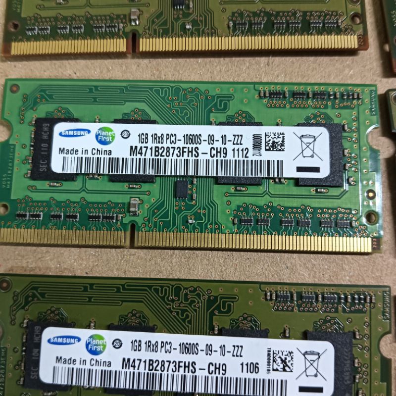 RAM Sodim PC3 10600S 1GB DDR3 Buat Laptop Atau All In One