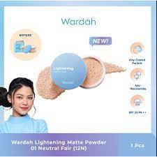 TABUR Wardah Lightening Matte Powder | Bedak Tabur Wardah/Loose/Setting/Face Powder/Bubuk/Padat