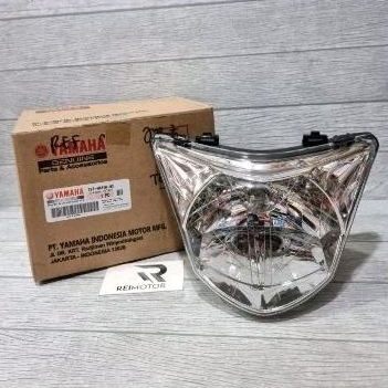 

REFLEKTOR MIKA KACA LAMPU DEPAN ASSY JUPITER MX LAMA OLD ORI ASLI YGP 1S7-H4310