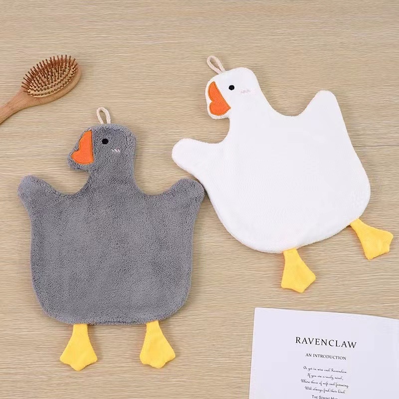 Lap Tangan Gantung / Handuk Tangan Dapur Motif Bebek Ukuran Besar Kain Lap Serbet