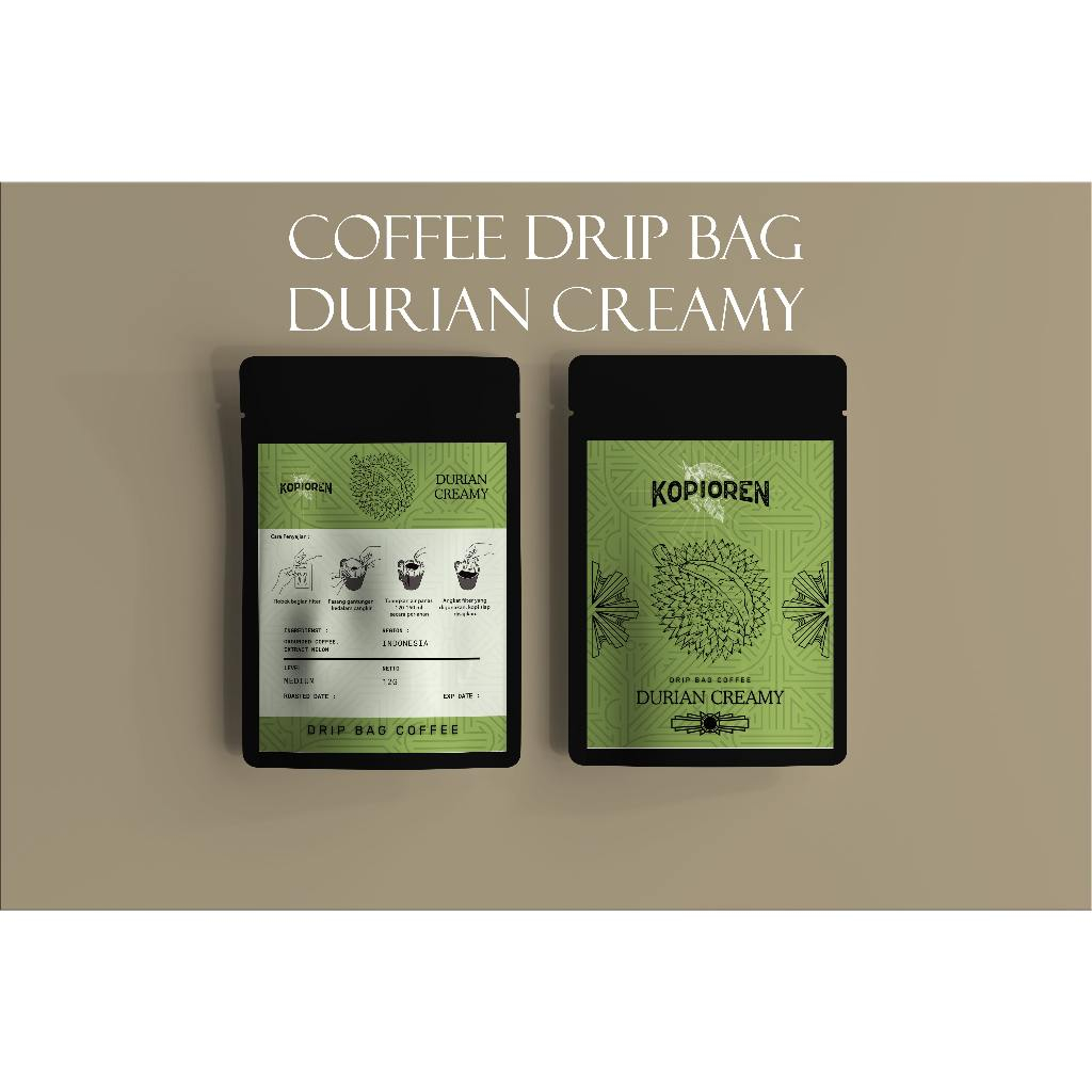

Flavored Coffees Bags of Durian Creamy by Kopioren