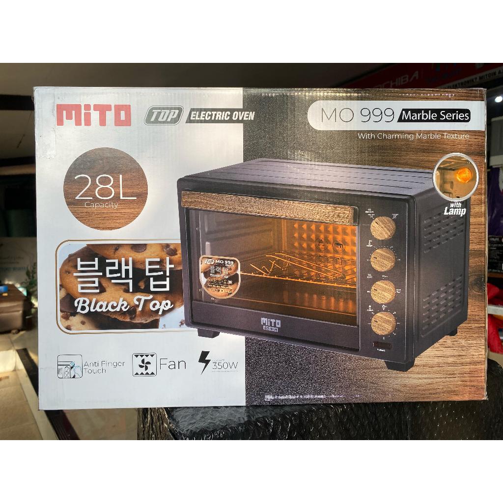 MITO MITOCHIBA OVEN LISTRIK MO 999/MO-999 28 LITER WOOD SERRIES TERBARU 350 Watt