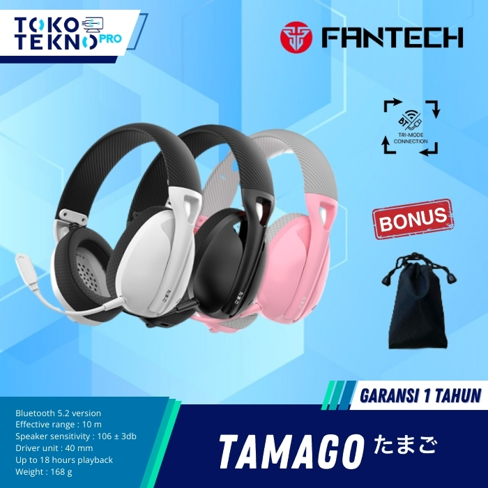 Fantech Tamago Wireless Bluetooth Headset Headphone