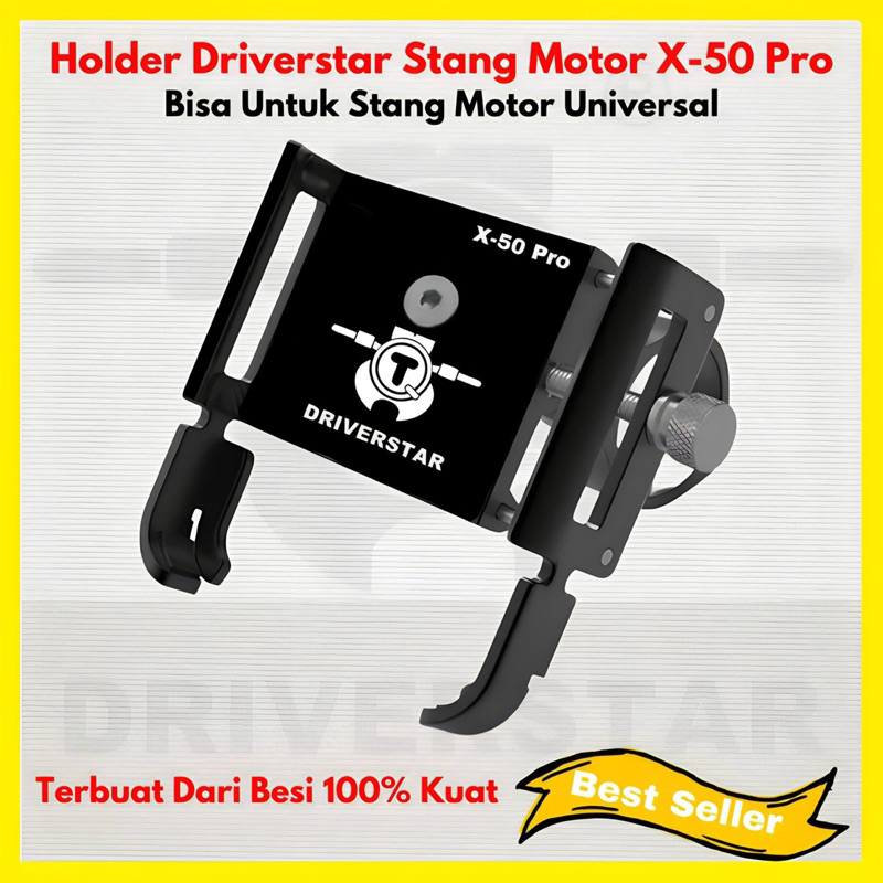 Holder Stang X-50 Pro Penyangga Hp Motor Dudukan Hp