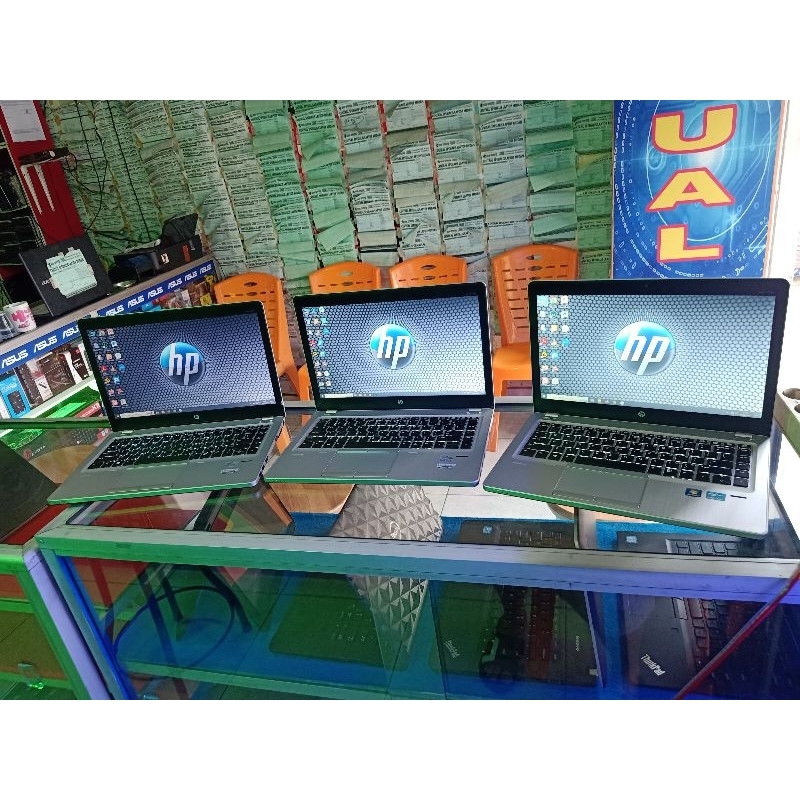 Hp Folio 9470M Core i7-3th Ram 8Gb SSD 256Gb Backlight SILVER Elegan