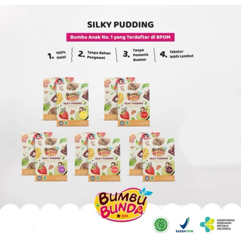 

bumbu bunda silky pudding