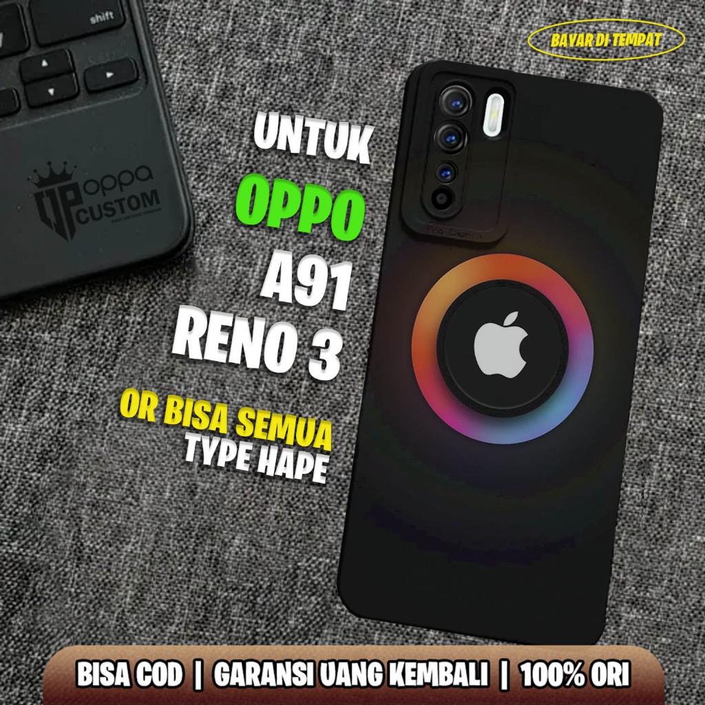 Case Oppo Reno 3 / Oppo A91 - Casing Oppo Reno 3 / Oppo A91 - ( APEL ) - Case Hp - Casing Hp - Softc