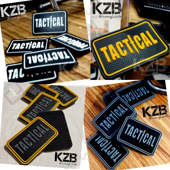 TACTICAL Patch Rubber Velcro