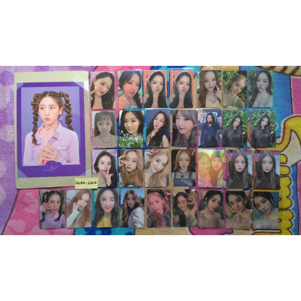 [BACA DESKRIPSI] TAKE ALL PC LOONA HEEJIN PHOTOCARD LOONAVERSE HEEJIN CEMONG BLONDE ORBIT SG22 SUMPA