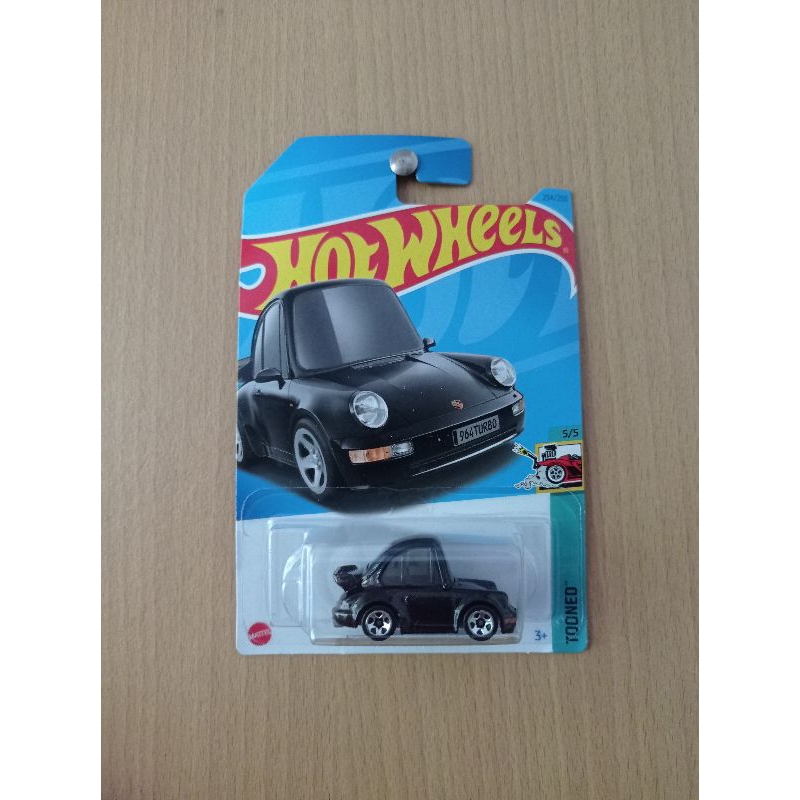Hotwheels Porsche 911 Tooned - Hitam