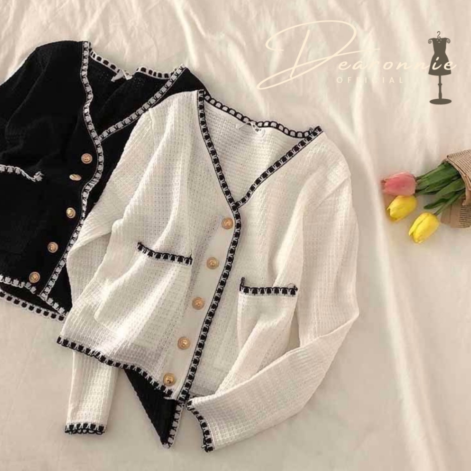 New Trend Cardigan Hyeri  CardiganOuter Baju Rajut Wanita Cardigan PanjangKorean style baju Wanita f