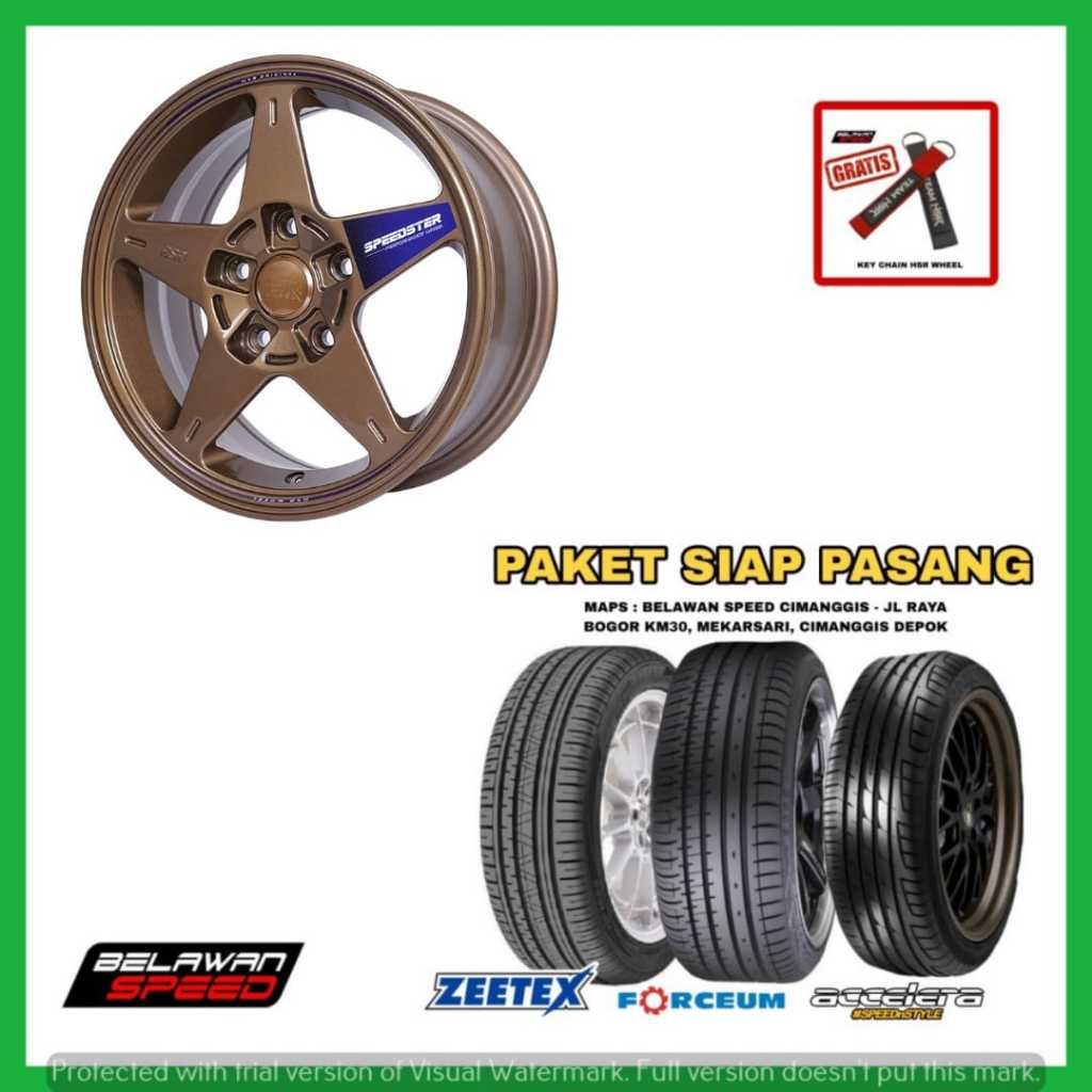 PAKETAN PELEK MOBIL PLUS BAN RING 15 R15 PCD 5X114,3 UNTUK ERTIGA GRANDMAX APV LUXIO INNOVA GRANDMAX