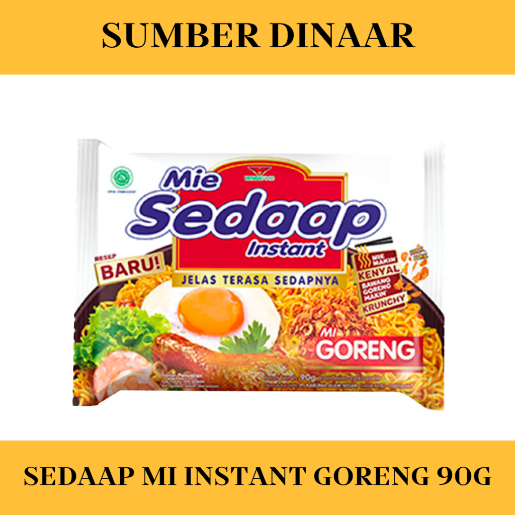 

Sedaap Goreng 90G Mie Sedaap Goreng