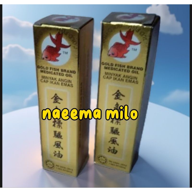 Minyak angin cap ikan mas malaysia murah 52ml