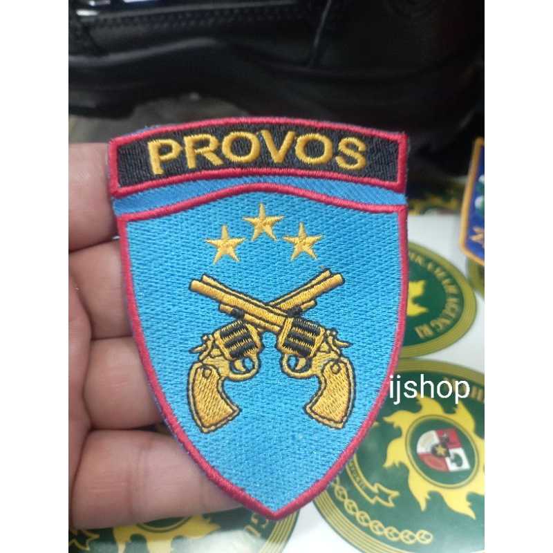 BET BORDIR PROVOS POLISI | BATGE BORDIR PROVOS
