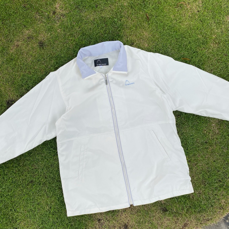 Head Krem Jacket vintage varsity bomber crewneck hnm vtg hoodie sukajan uniqlo vneck knitwear pnb tu