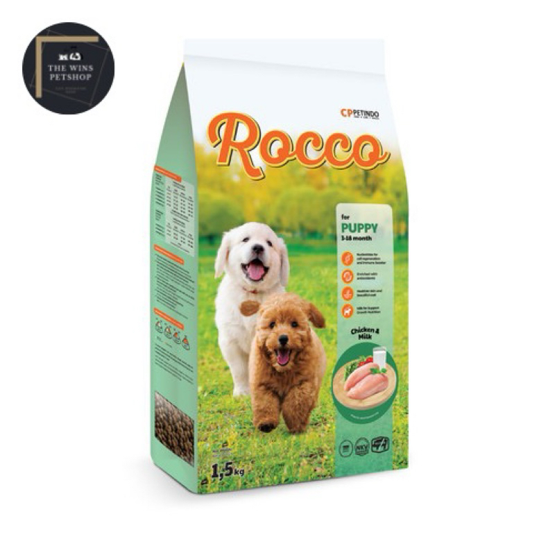 rocco dog food puppy 1,5kg