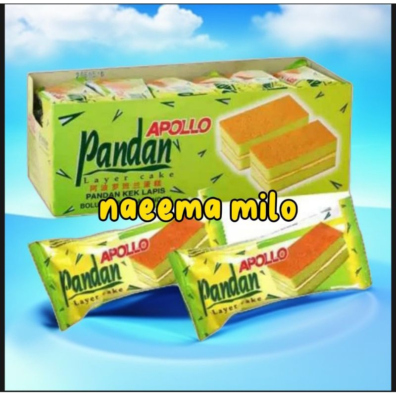 

Apollo Layer Cake/Bolu Pandan Murah isi 24 pcs