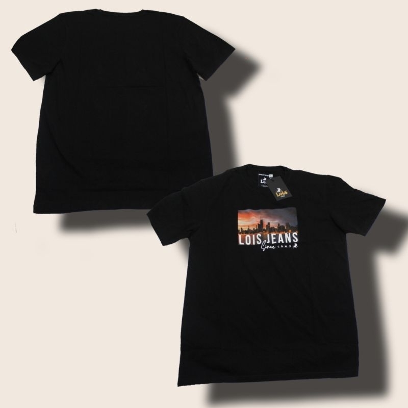 LOIS JEANS - TSHIRT - KAOS PRIA - LENGAN PENDEK - 100% ORIGINAL - KSDK2283