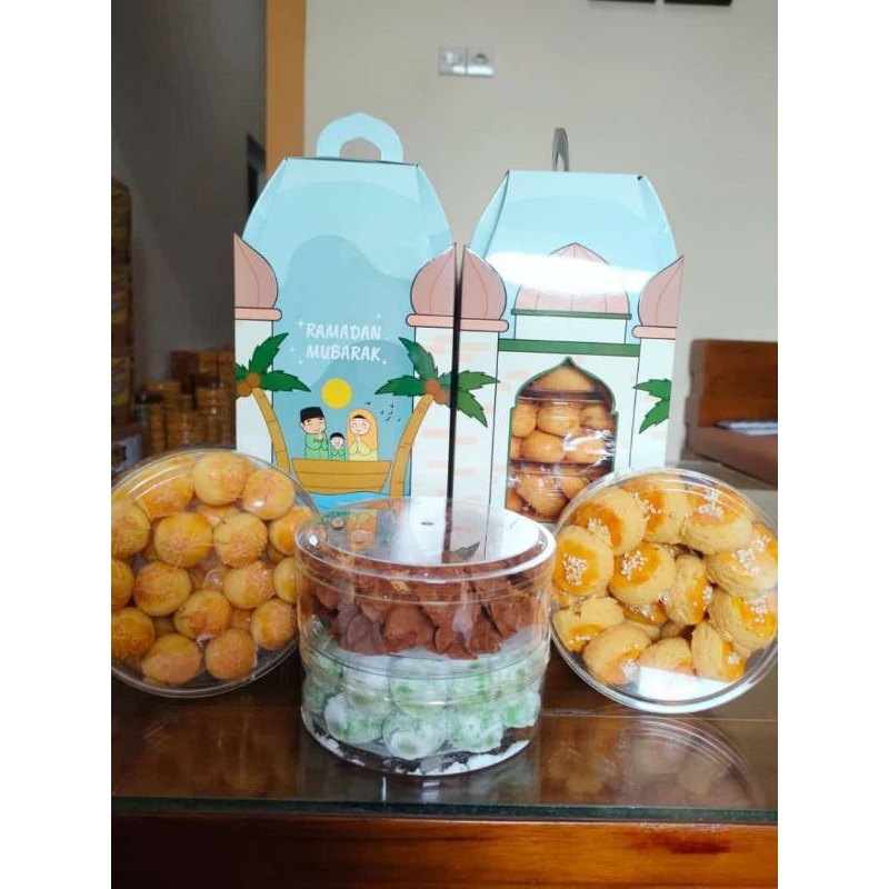 

TERMURAH KUE KERING LEBARAN 500 GRAM | Kastengel | Nastar | Semprit | Putri Salju | Kue kacang | Bola coklat