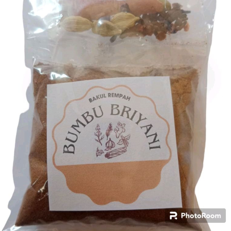 

Bumbu Kebuli 100 gr dengan Rempah utuh