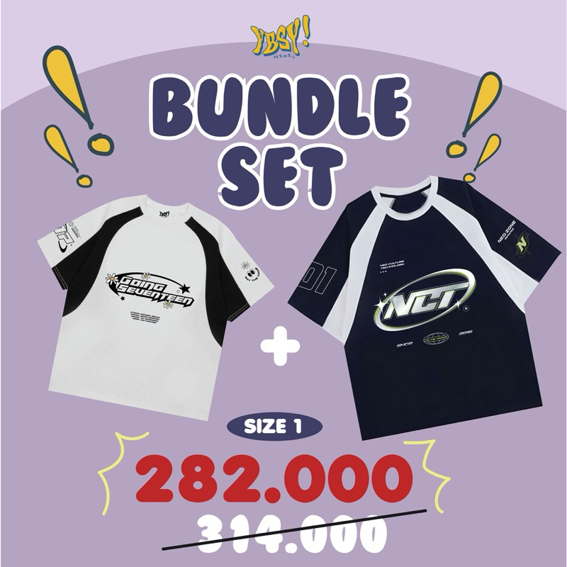 YBSY Y2K tee Bundle Set (LEBIH MURAH!!)