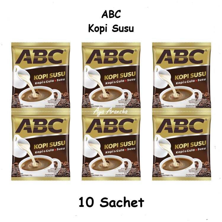 

ABC I Kopi Susu I 10 Sachet