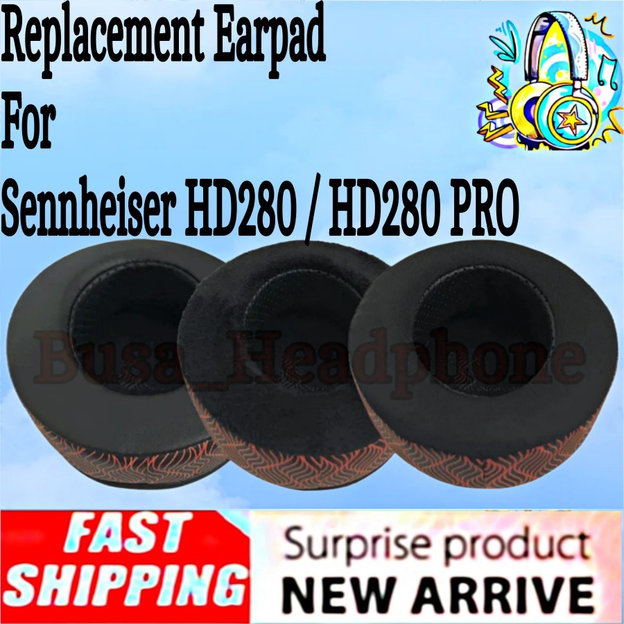 Sepasang Earpad Busa Headphones Sennheiser HD280 HD 280 PRO 280PRO HD280PRO