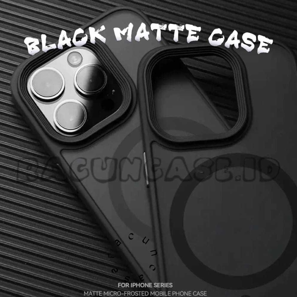 ART G64T CASE BERGARANSI ORIGINAL 1 MAGSAFE BLACK MATTE EDITION FOR IPHONE 15 14 13 12 11 PLUS PRO M