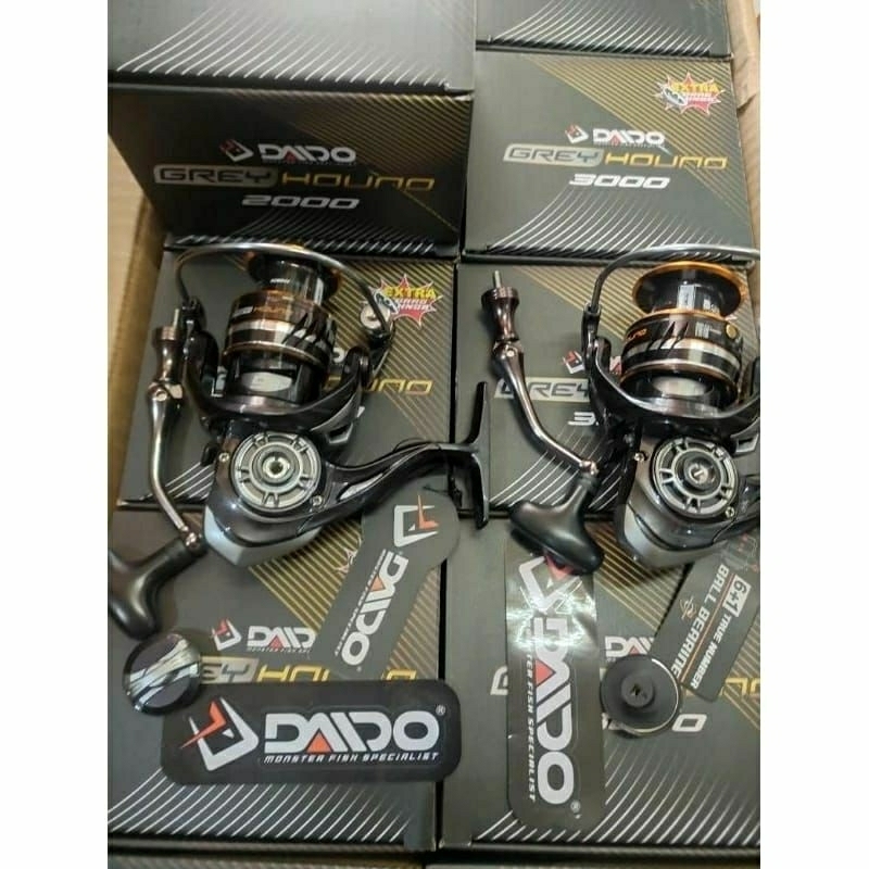 reel pancing Daido Grey Hound
