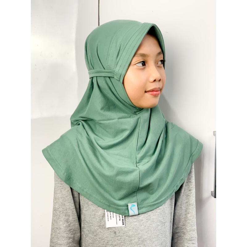 jilbab Mazaya, jilbab anak premium, jilbab anak kaos, jilbab anak katun, bergo anak, bergo premium a