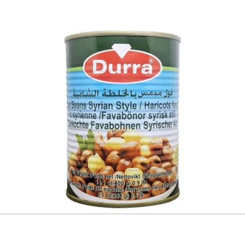 

Durra Fava Beans Syrian Style 400gr EXP 17/3/2026