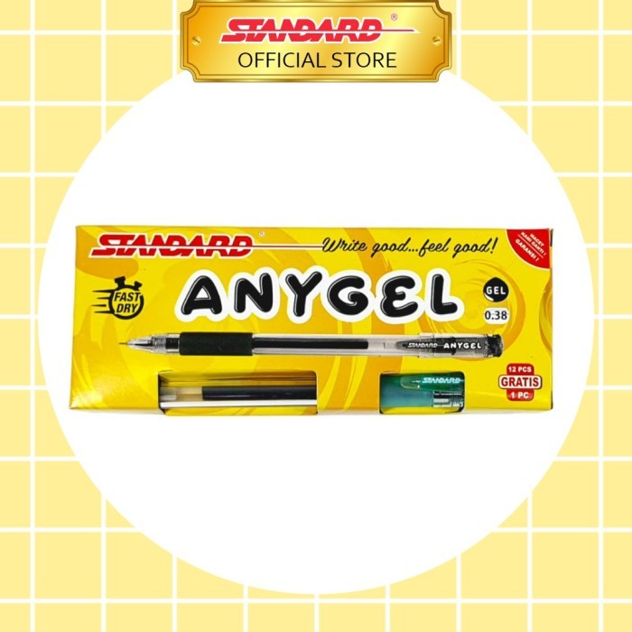 

Pulpen Standard Any gel 0.38 mm (1 Pack)