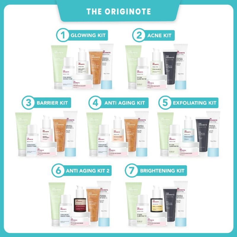 The originote bundle isi 6 TERMURAH ORIGINAL