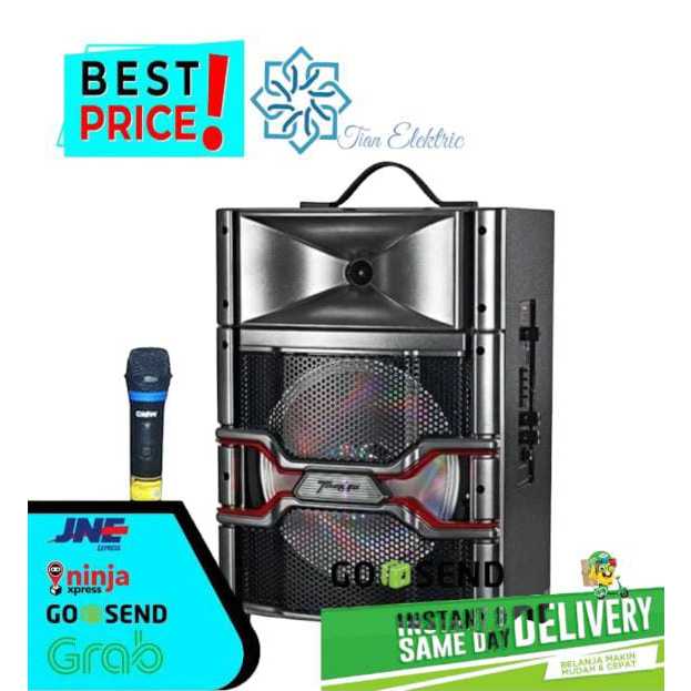 TECKYO-779C Multimedia Speaker Bluetooth (Included Wireless Mic)