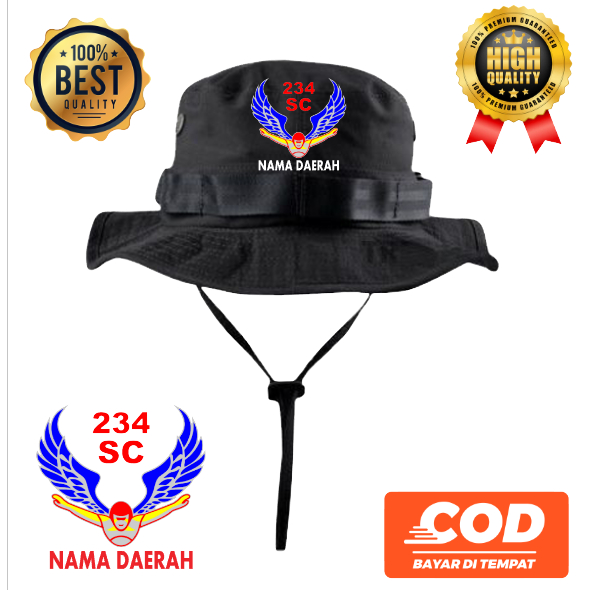 Topi rimba topi gunung 234 SC custom nama daerah premium ithinkclothing