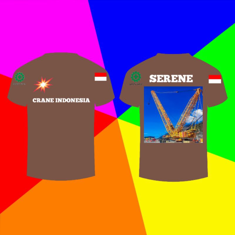 Kaos operator Crane SERENE operator muda kaos operator Crane Clawler